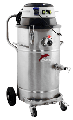 Industrial vacuum for simultaneous suction and discharge 802WDP